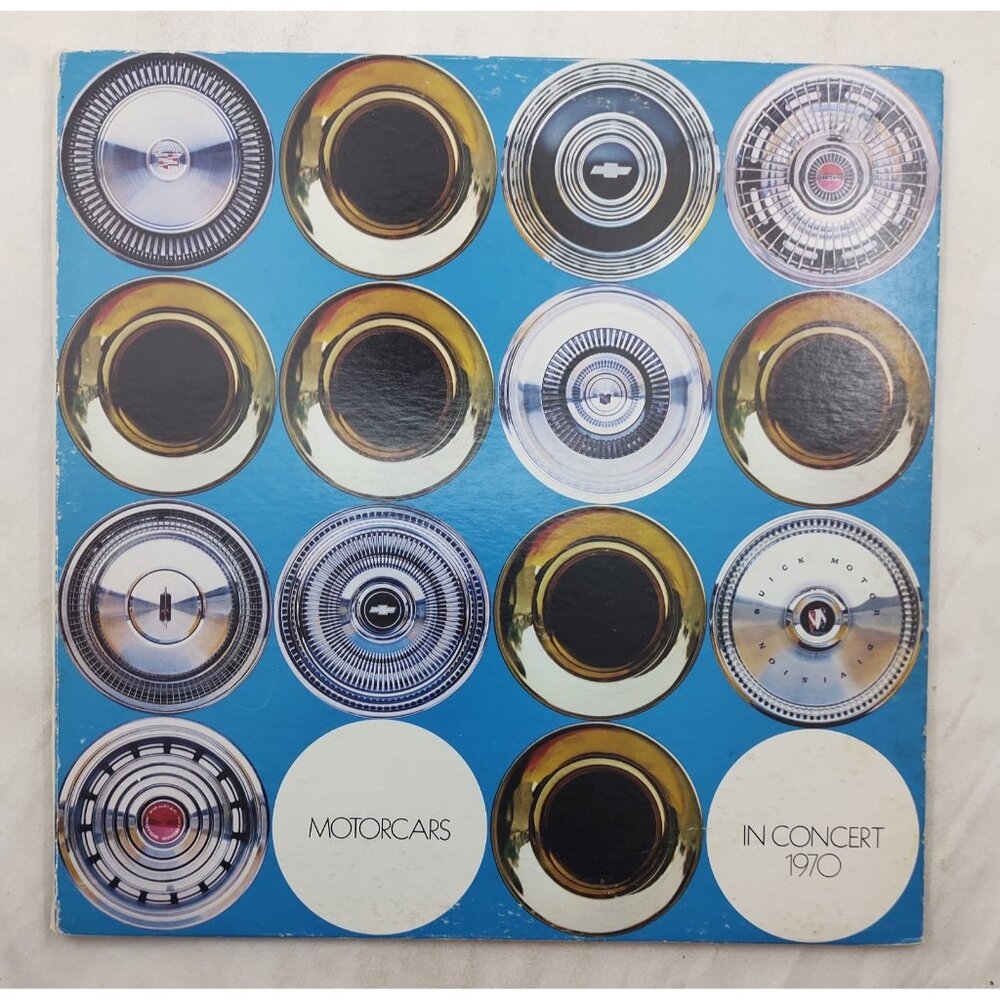 Various – Motorcars in Concert 1970 LP GM Promo Canada